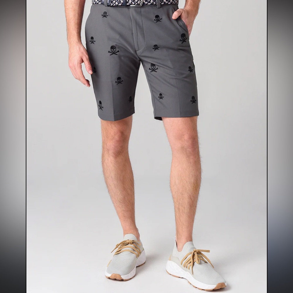 2 PAIRS G/FORE GOLF Killer T SHORTS SKULL SIZE 34 - Picture 8 of 8